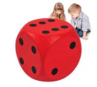 Dice de gran tamaño - de puntos blandos gigantes | Jumbo de 15 cm jugando , bloques de espuma de gran tamaño, dados de aprendizaje matemático, decoración de poliuretano del