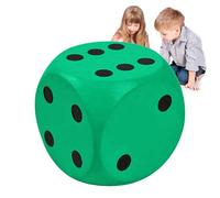 Dice de gran tamaño - de puntos blandos gigantes | Jumbo de 15 cm jugando , bloques de espuma de gran tamaño, dados de aprendizaje matemático, decoración de poliuretano del