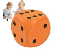 Dice de gran tamaño - de puntos blandos gigantes | Jumbo de 15 cm jugando , bloques de espuma de gran tamaño, dados de aprendizaje matemático, decoración de poliuretano del