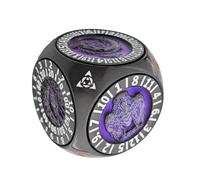 Dice de Metal - 7 en 1 Conjunto de giratorios, poliedrones de estándar de Juego, Juguete geométrico de Metal Duradero, Conjuntos giratorios del de poliedro de poliedro | Juegos está