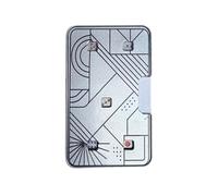 Dice Spinner - Mechanical Stainless Steel Board Games, Auto Playing Cards Stress Toys, Rotating Desk Toy Unique Design Men Husband Dad Office Travel Home Car Party Daily Airplane Holiday Birthday