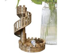 Dice Tower - Board Game Accessory for Fair and Organized Rolling | with Smooth Interior Channels, Ensures Random Dice Rolls for Tabletop RPGs Board Games and Family Game Nights