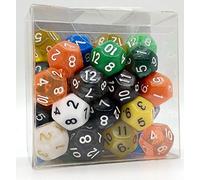Dice4friends 70803 D20 - Juego de Dados (25 Unidades)