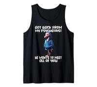 Dicho De Flamenco Psiquiatra Regresé De Mi Camiseta sin Mangas