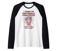 Dicho Divertido Criar a su Marido es una Broma agotadora Mujeres Hombres Camiseta Manga Raglan