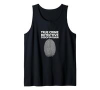 Dicho Divertido de la división del sofá del Detective del Crimen Verdadero Camiseta sin Mangas