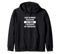 Dicho Divertido Dejar de Beber Ayer Pero Hoy celebra mi Sudadera con Capucha
