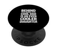 Dicho Divertido detrás de Cada papá Genial es aún más Genial PopSockets PopGrip Adhesivo