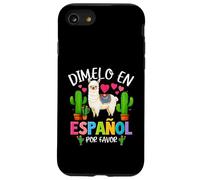 Dicho divertido Dimelo En Español Por Favor Profesor Llama Love Carcasa para iPhone SE (2020) / 7 / 8