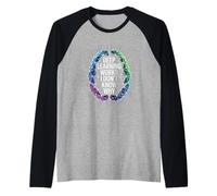 Dicho divertido El aprendizaje profundo funciona No sé por qué cita Camiseta Manga Raglan
