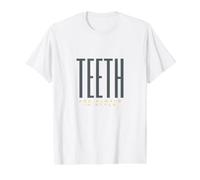 Dicho Divertido higienista Dental y Dentista Camiseta gráfica económica, Hombre, Blanco, L