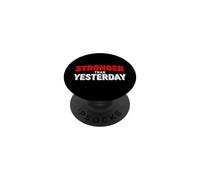Dicho Divertido más Fuerte Que Ayer sarcástico PopSockets PopGrip Adhesivo
