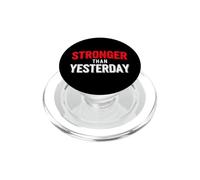 Dicho Divertido más Fuerte Que Ayer sarcástico PopSockets PopGrip para MagSafe