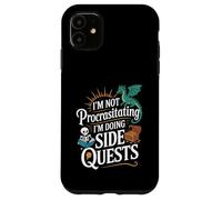 Dicho Divertido No posponer Las Cosas Haciendo misiones secundarias Gamer Carcasa para iPhone 11