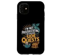 Dicho Divertido No posponer Las Cosas Haciendo misiones secundarias Gamer Carcasa para iPhone 11