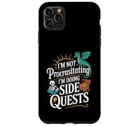 Dicho Divertido No posponer Las Cosas Haciendo misiones secundarias Gamer Carcasa para iPhone 11 Pro MAX