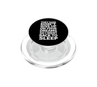 Dicho Divertido no renuncies a Tus sueños Sueño PopSockets PopGrip para MagSafe