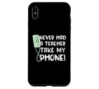Dicho Divertido Nunca tuve un Maestro Tomando mi teléfono de Carcasa para iPhone XS MAX