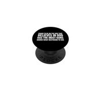 Dicho Divertido Orgulloso El Que cree Que Dios Tiene más Armas PopSockets PopGrip Adhesivo