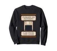 Dicho Divertido por Favor Paciente de la década de 1900 Sudadera