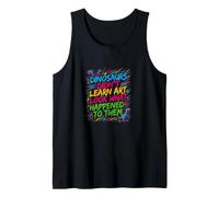 Dicho Divertido Que los Dinosaurios no aprendieron a Ver lo Que sucedió Camiseta sin Mangas