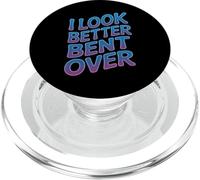 Dicho Divertido Que me Veo Mejor doblado sobre Broma audaz Mujeres Hombres PopSockets PopGrip para MagSafe