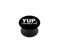 Dicho Divertido Que sí, construye Ese Humor sarcástico PopSockets PopGrip Adhesivo