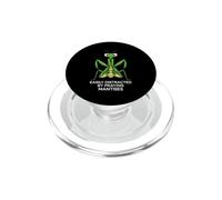 Dicho Divertido se distrae fácilmente al Orar Mantes PopSockets PopGrip para MagSafe