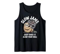 Dicho Divertido Slow Jams Fácil ¿Lo Hace frío Humor Mujeres Hombres Camiseta sin Mangas