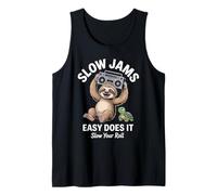 Dicho Divertido Slow Jams Fácil ¿Lo Hace frío Humor Mujeres Hombres Camiseta sin Mangas
