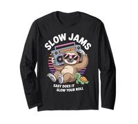 Dicho Divertido Slow Jams Fácil ¿Lo Hace frío Humor Mujeres Hombres Manga Larga