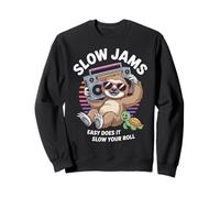 Dicho Divertido Slow Jams Fácil ¿Lo Hace frío Humor Mujeres Hombres Sudadera