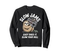 Dicho Divertido Slow Jams Fácil ¿Lo Hace frío Humor Mujeres Hombres Sudadera