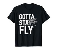 Dicho Divertido Tengo Que Permanecer Volar sarcástico Humorístico Camiseta