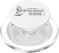 Dicho en latín - per Aspera Ad Astra PopSockets PopGrip para MagSafe