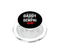 Dicho Gracioso No llames a papá Llame Sempai PopSockets PopGrip para MagSafe