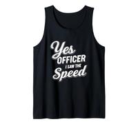 Dicho Gracioso Oficial VIO el límite de Velocidad Simplemente no te VIO Camiseta sin Mangas