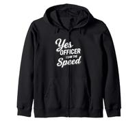 Dicho Gracioso Oficial VIO el límite de Velocidad Simplemente no te VIO Sudadera con Capucha