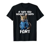 Dicho Gracioso sobre Gatos Si Hablan De Tu Gato Que Se Tira Camiseta