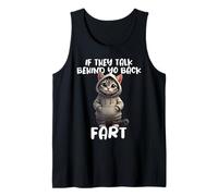 Dicho Gracioso sobre Gatos Si Hablan De Tu Gato Que Se Tira Camiseta sin Mangas