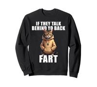 Dicho Gracioso sobre Gatos Si Hablan De Tu Gato Que Se Tira Sudadera