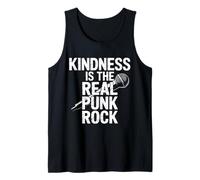 Dicho humorístico La bondad es el Verdadero Punk Rock Mujeres Hombres Camiseta sin Mangas