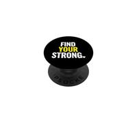 Dicho Motivacional Encuentra tu Fuerte Divertido PopSockets PopGrip Adhesivo