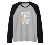 Dicho sarcástico a Veces no es el Juego el Maldito Camiseta Manga Raglan