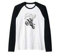 Dicho Tendencias Divertidas, Seis Siete, 67 Camiseta Manga Raglan