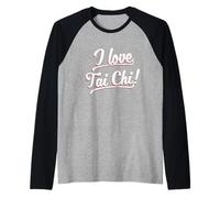 Dichos Divertidos de Tai Chi, Principiantes de Tai Chi, Profesores de Tai Chi Camiseta Manga Raglan