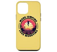 Dichos divertidos Trampolin Fitness Gimnasta Trampolin Carcasa para iPhone 12 mini