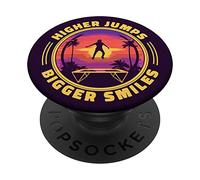 Dichos Divertidos Trampolin Fitness Gimnasta Trampolin PopSockets PopGrip Adhesivo