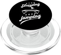 Dichos Divertidos Trampolin Fitness Gimnasta Trampolin PopSockets PopGrip para MagSafe