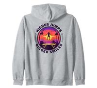 Dichos Divertidos Trampolin Fitness Gimnasta Trampolin Sudadera con Capucha